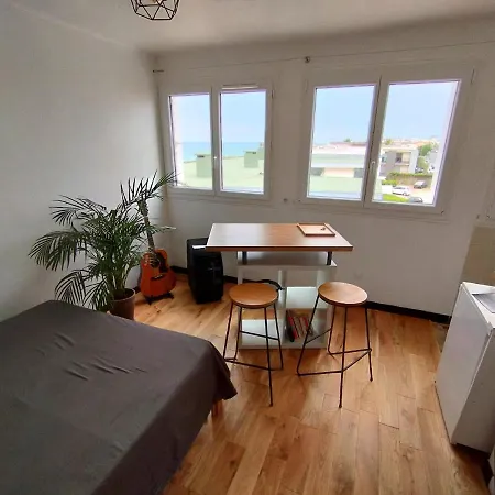 Cosy studio en étage résidence front de mer Palavas-les-Flots Extérieur photo