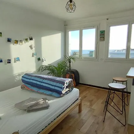 Cosy studio en étage résidence front de mer Palavas-les-Flots Extérieur photo